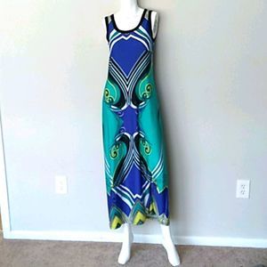 Charlotte Russe Multicolor Maxi Dress. Small